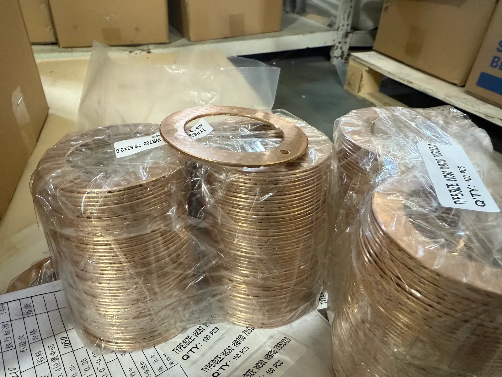 Thrust washers